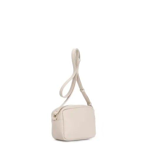 CafèNoir Camera Bag Beige con Charm Metallo