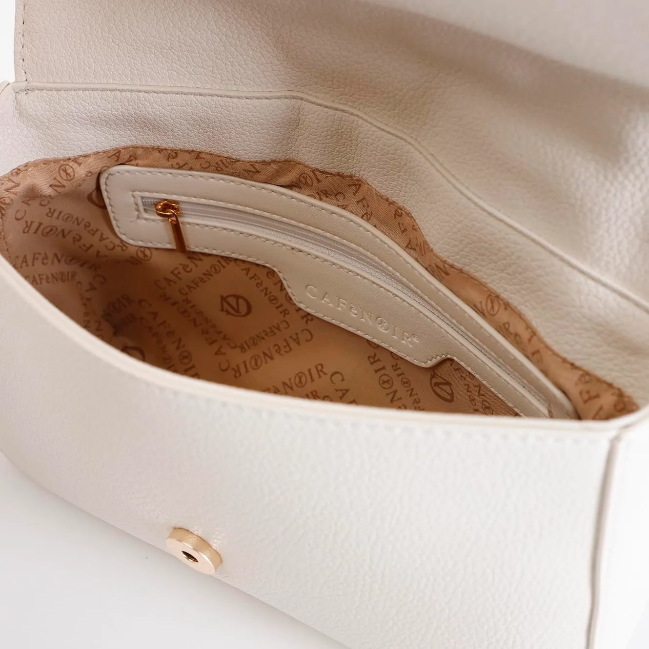 CafèNoir Tracolla Pattina Mignon Borsa Bianca