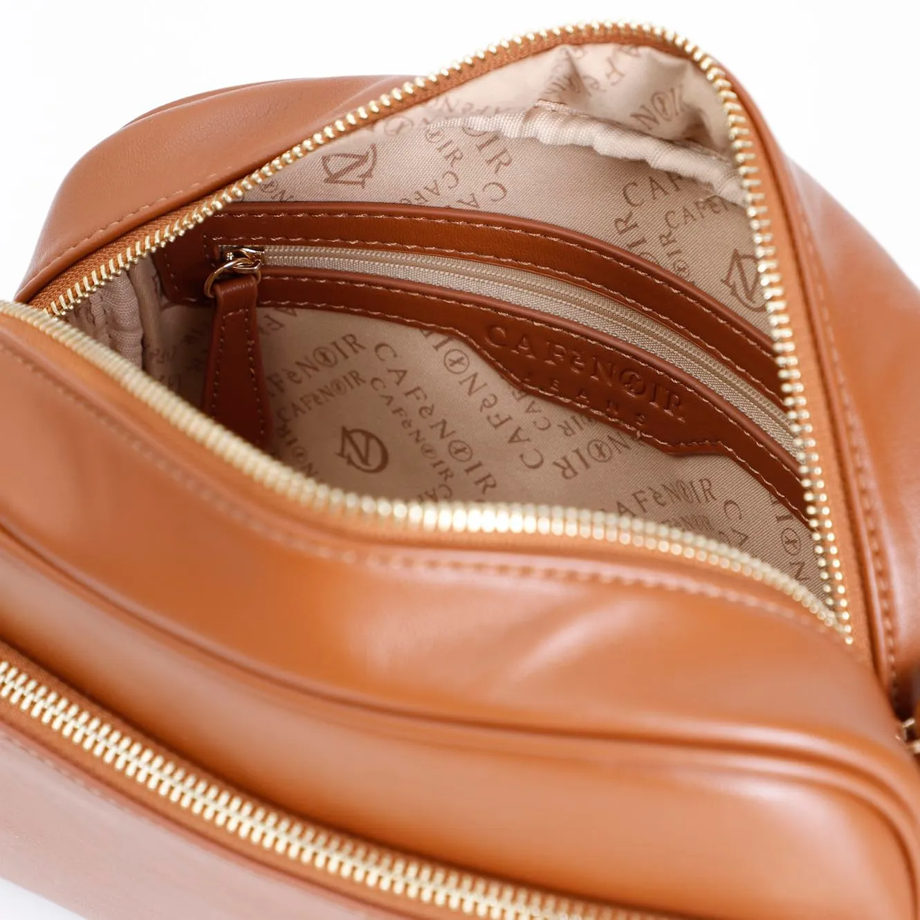 CafèNoir Camera Bag borsa a spalla sintetico zip round