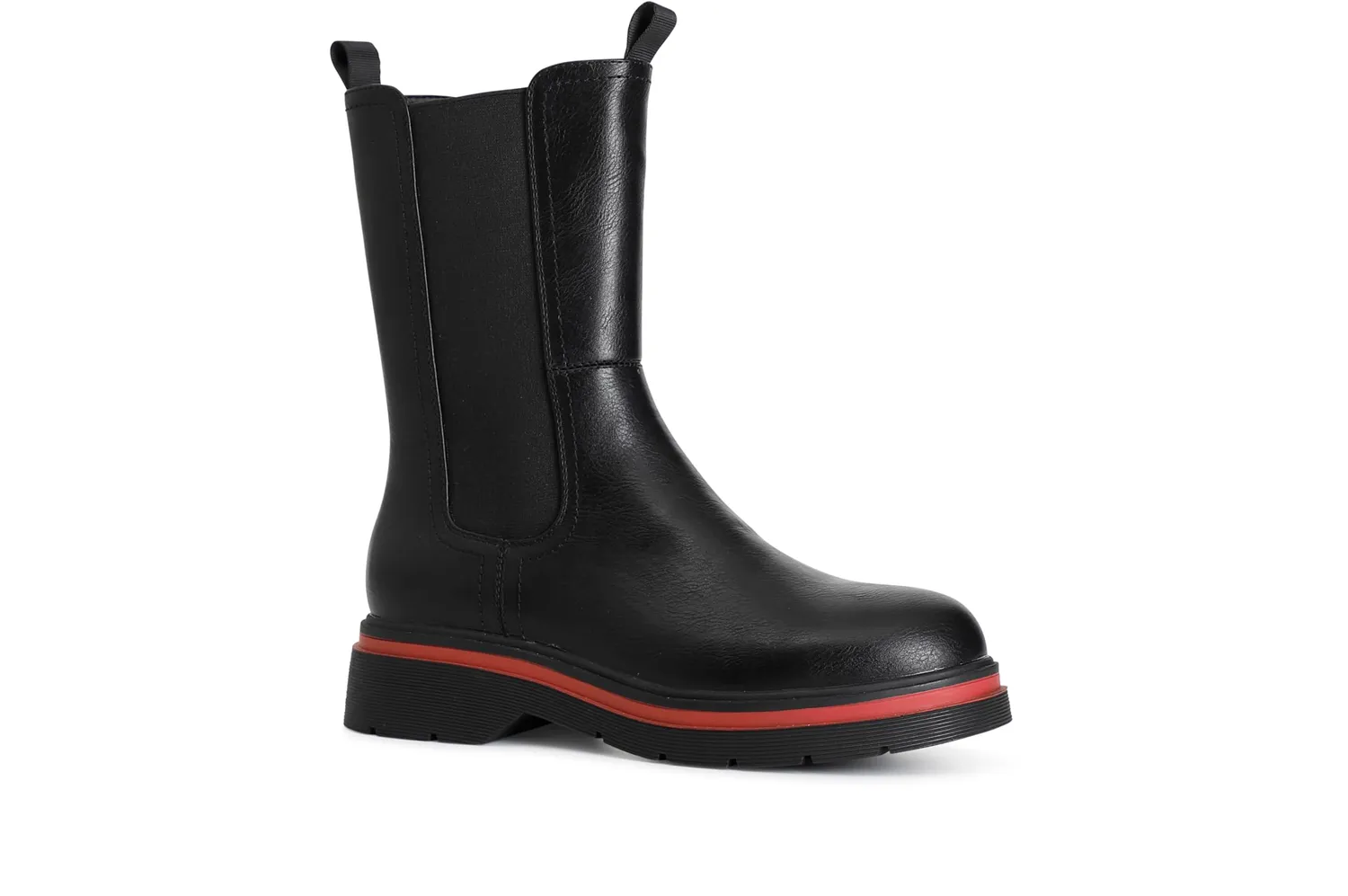 CafèNoir C1XH9012 Stivaletto Donna Similpelle Nero Elastico