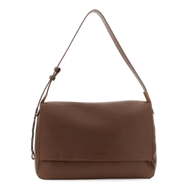CafèNoir Morbida Pattina Borsa a Spalla Marrone
