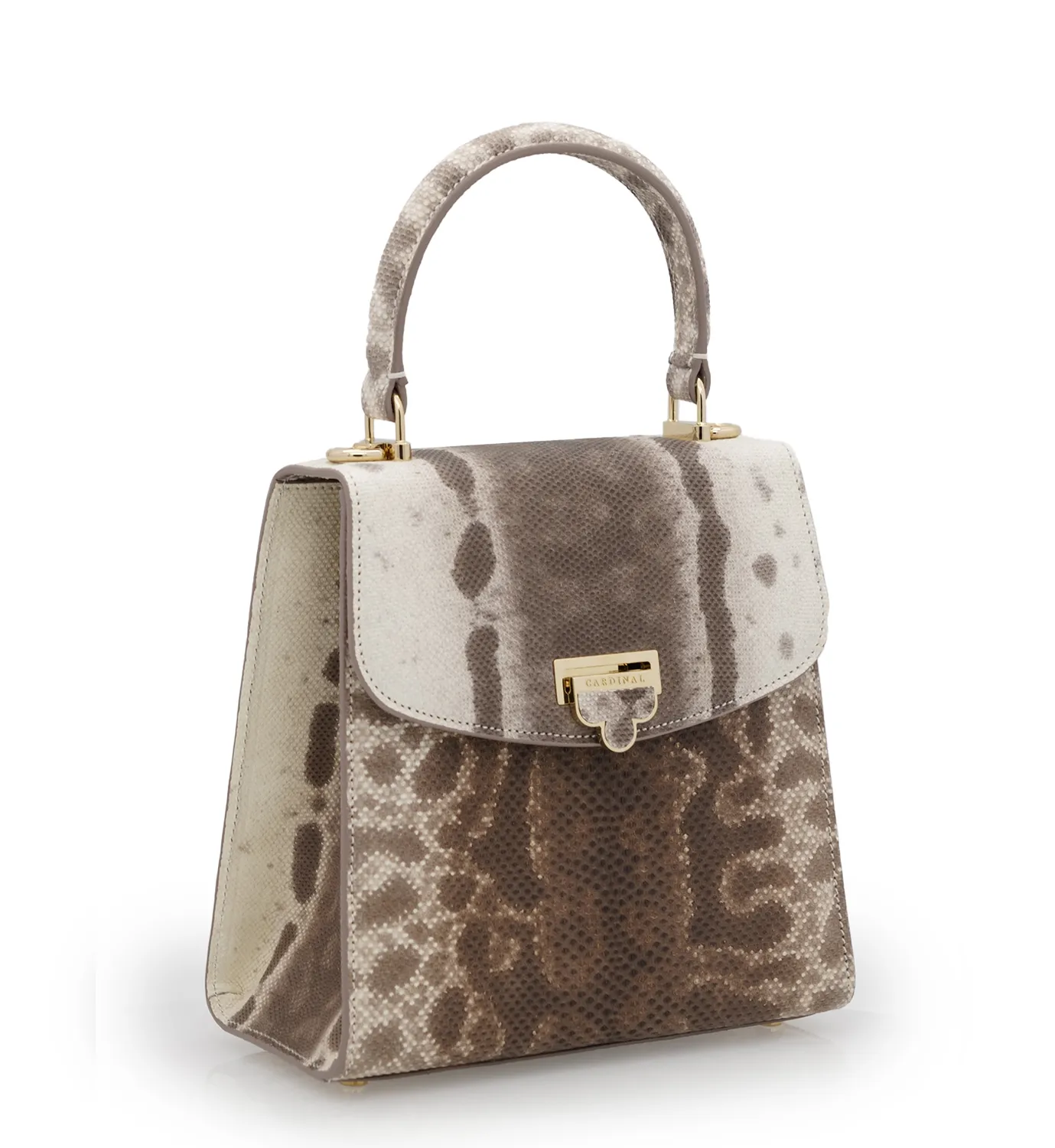 Cardinal Milano Tiffany Brown borsa karung marrone opaca