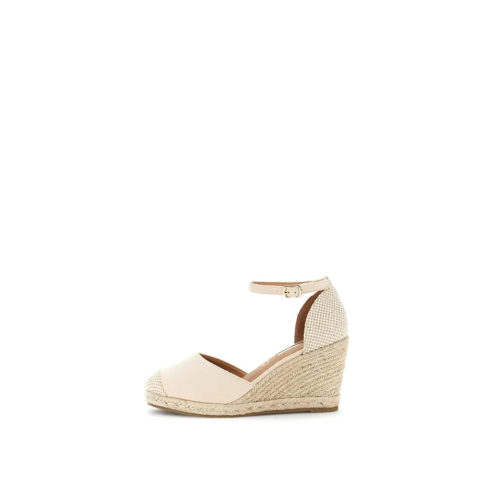 CafèNoir Sandali Donna Zeppa 8,3 cm in Microfibra Corda