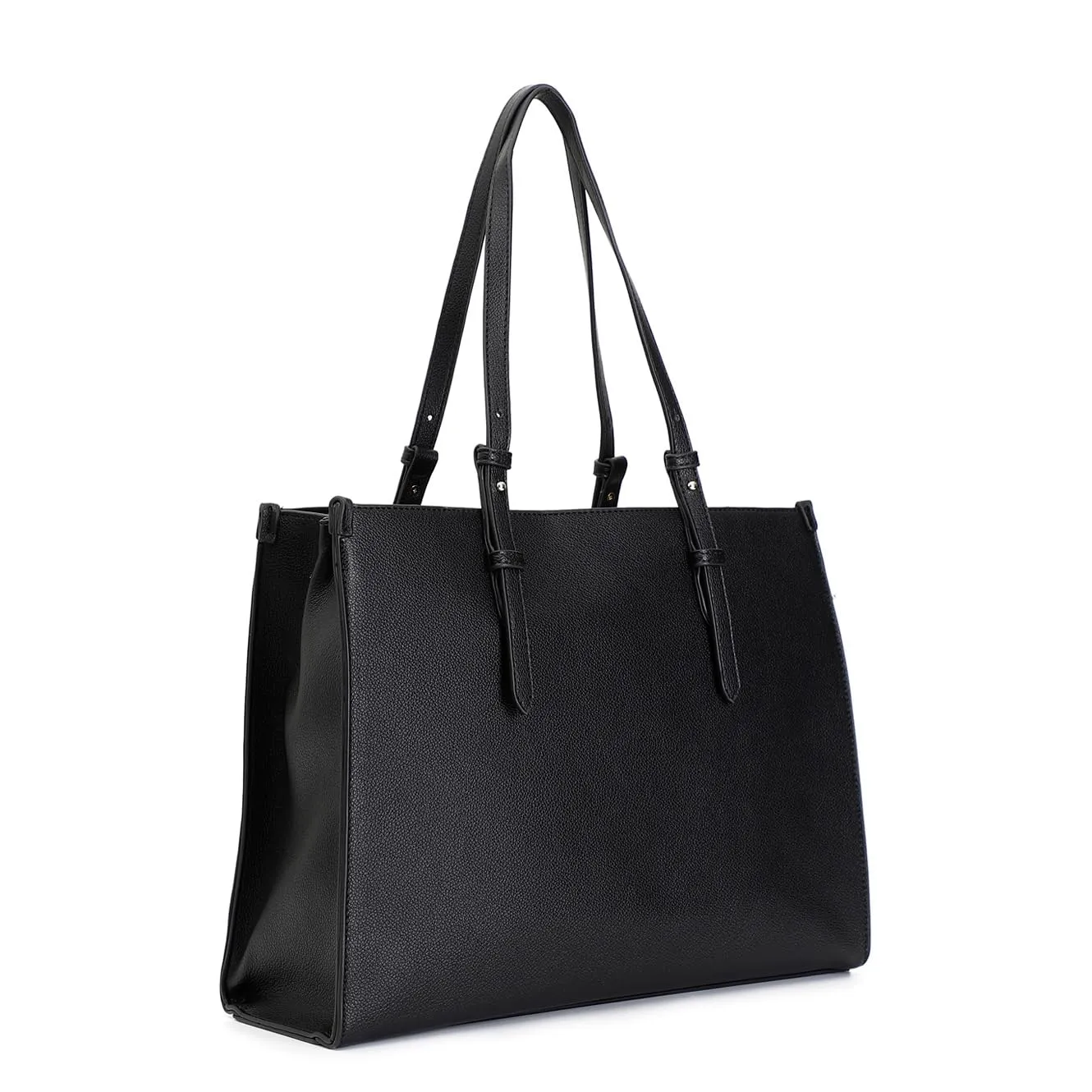 CafèNoir Shopping Donna Ecopelle Nero Borchie