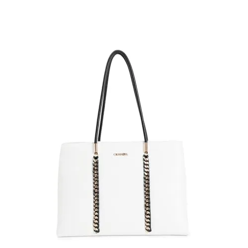 CafèNoir Shopping Bag Donna Bianca Catena