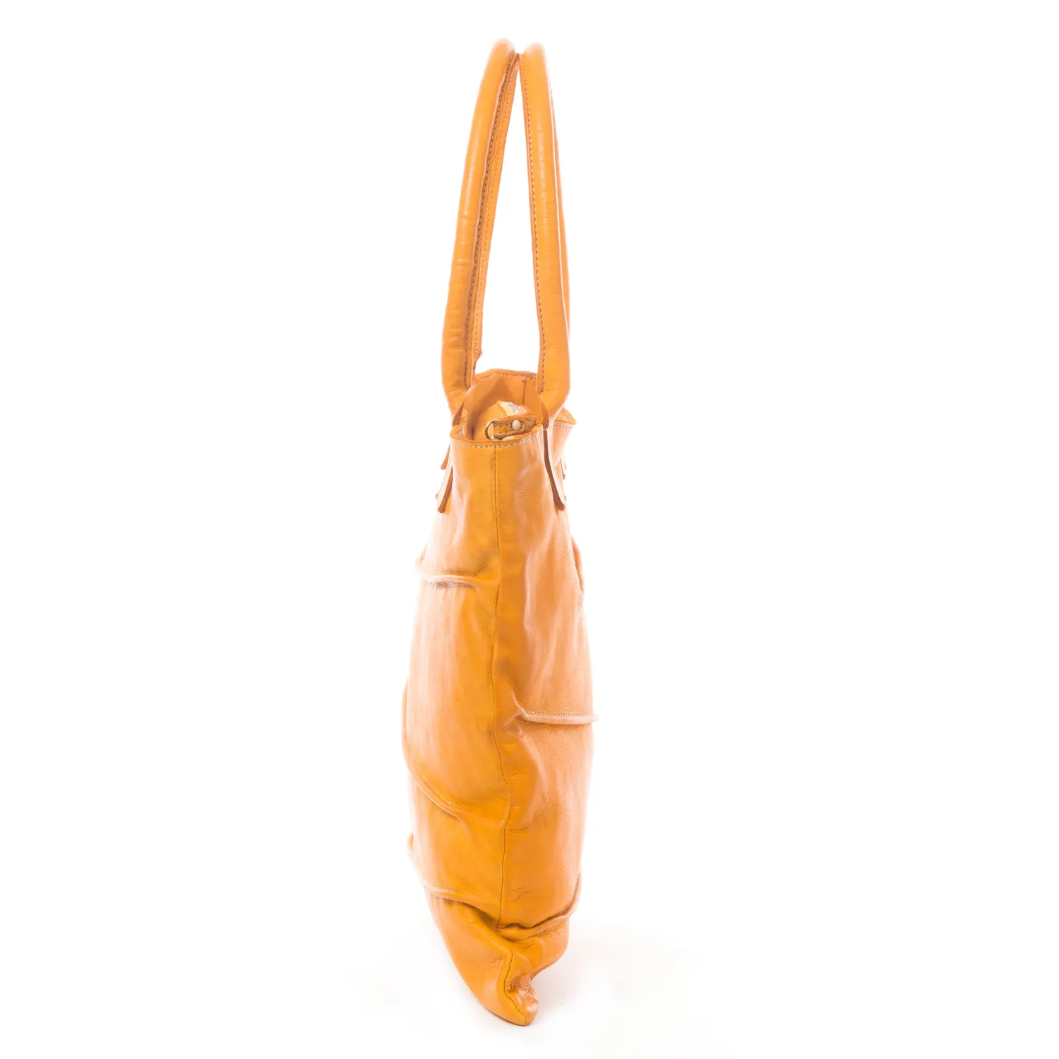 La Via Firenze Butter 2406 Bea borsa spalla pelle gialla