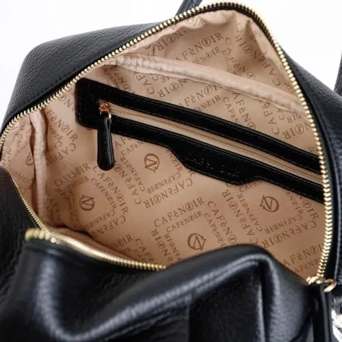 CafèNoir Bauletto con Tasche e Charm Bauletto Nero