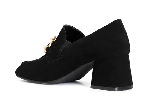 CafèNoir Mocassino Donna in Camoscio Tacco 60 mm