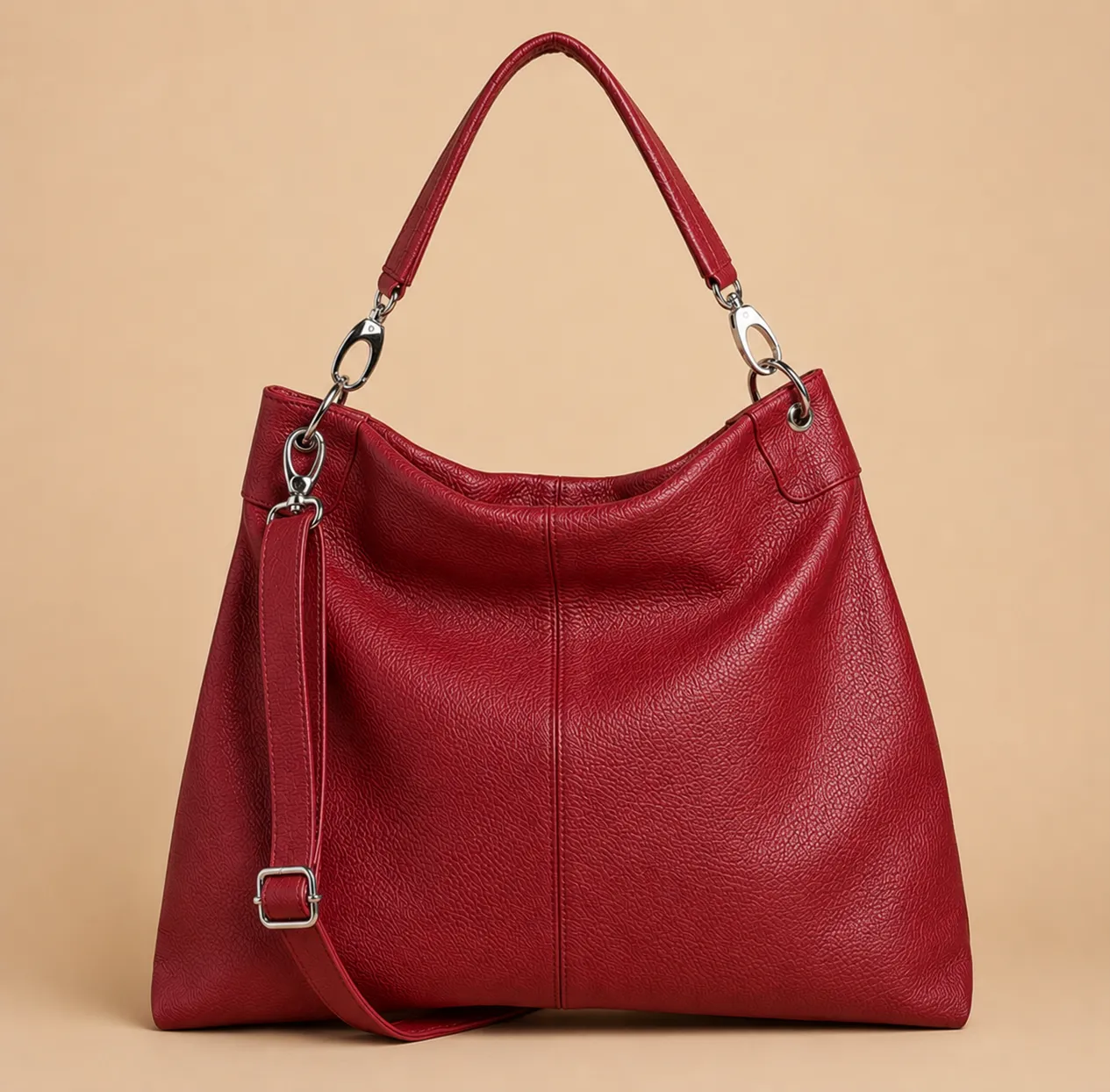 Figus Shoulder borsa a spalla verde inglese pelle