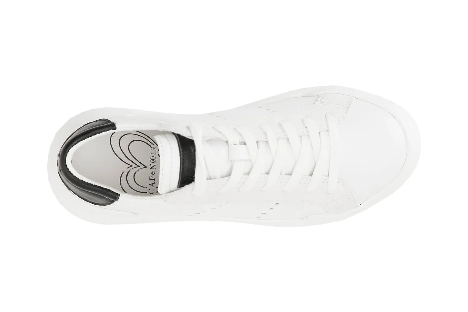 CafèNoir C1XD0108 sneakers donna bianche 39 lacci