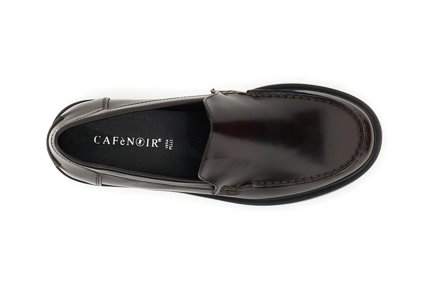 CafèNoir Mocassini Donna Spazzolati Bordeaux