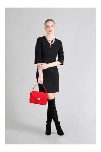 CafèNoir C3BA0503 borsa a spalla rossa trapuntata