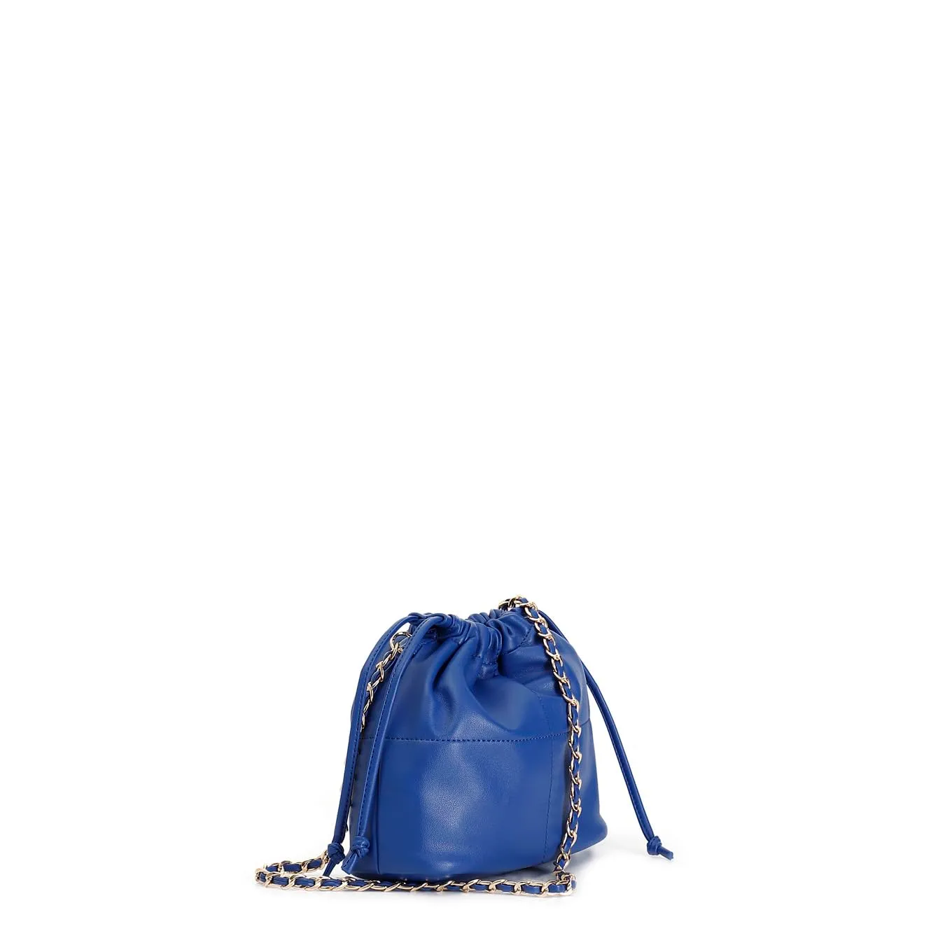CafèNoir Minibag Coulisse Borsa a Tracolla Blu Catena