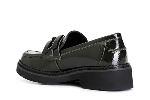 CafèNoir Mocassino Donna Vernice Morsetto Nero