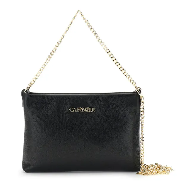 CafèNoir Pochette Donna in Pelle Dollaro con Catena
