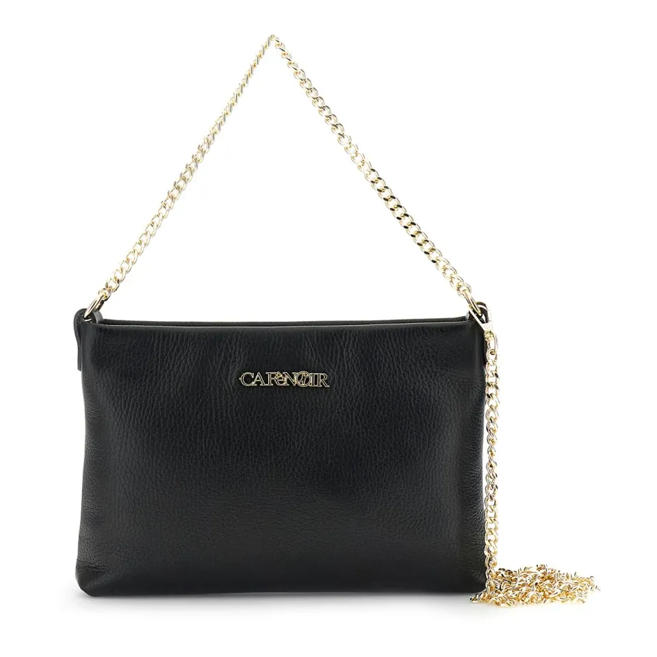 CafèNoir Pochette Donna in Pelle Dollaro con Catena