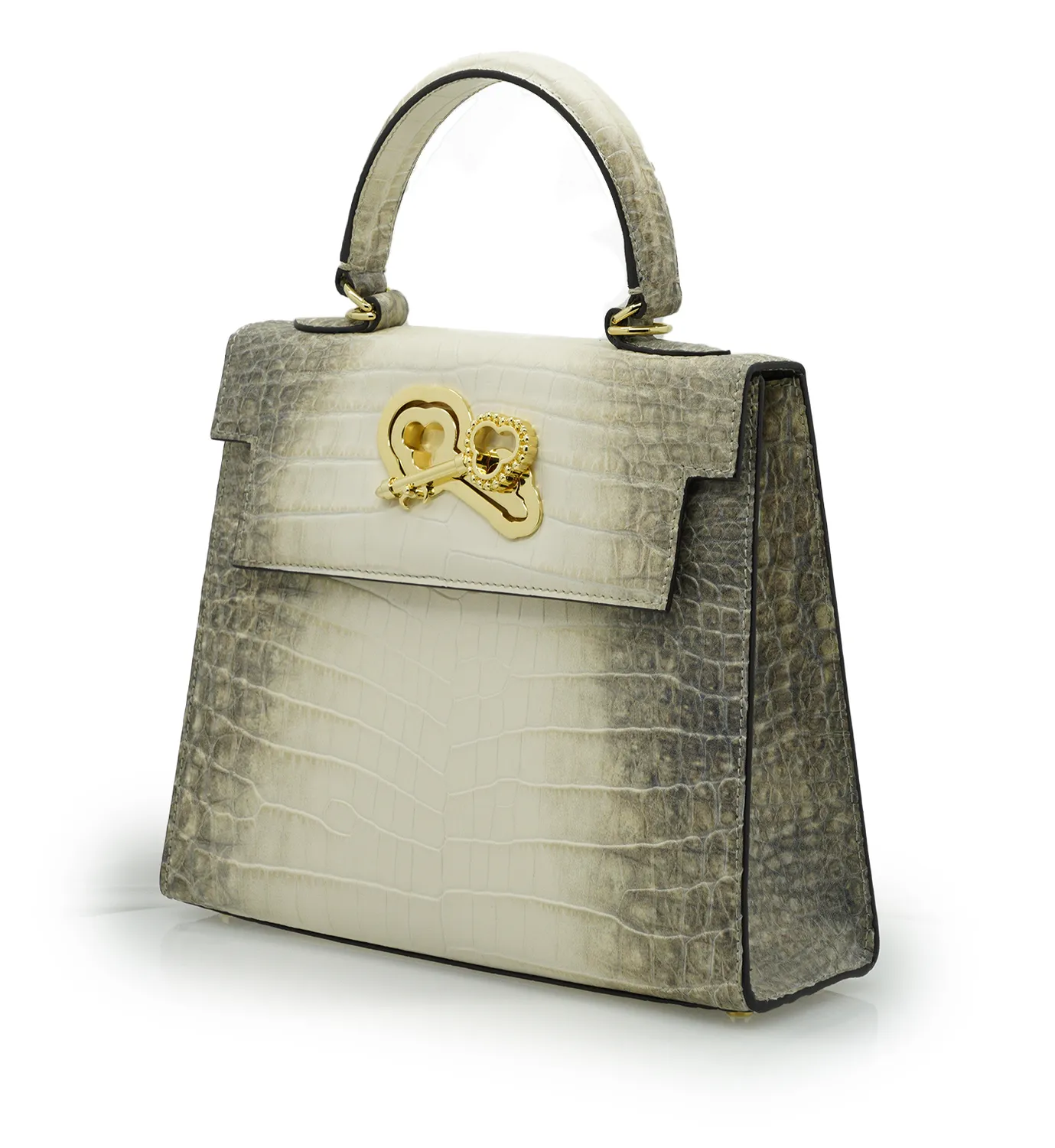 Cardinal Milano Lady Cardinal Himalaya borsa a mano stampa coccodrillo