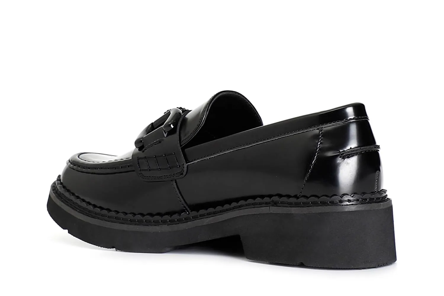 CafèNoir Mocassino Donna Nero 39 EU Morsetto Strass