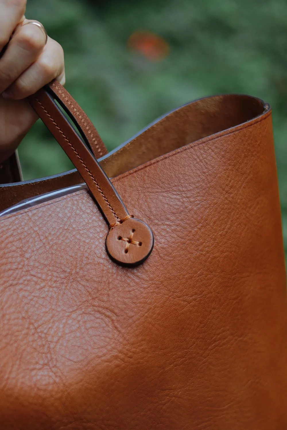 Aigin Milano Shoulder Bag borsa a spalla miele pieno fiore