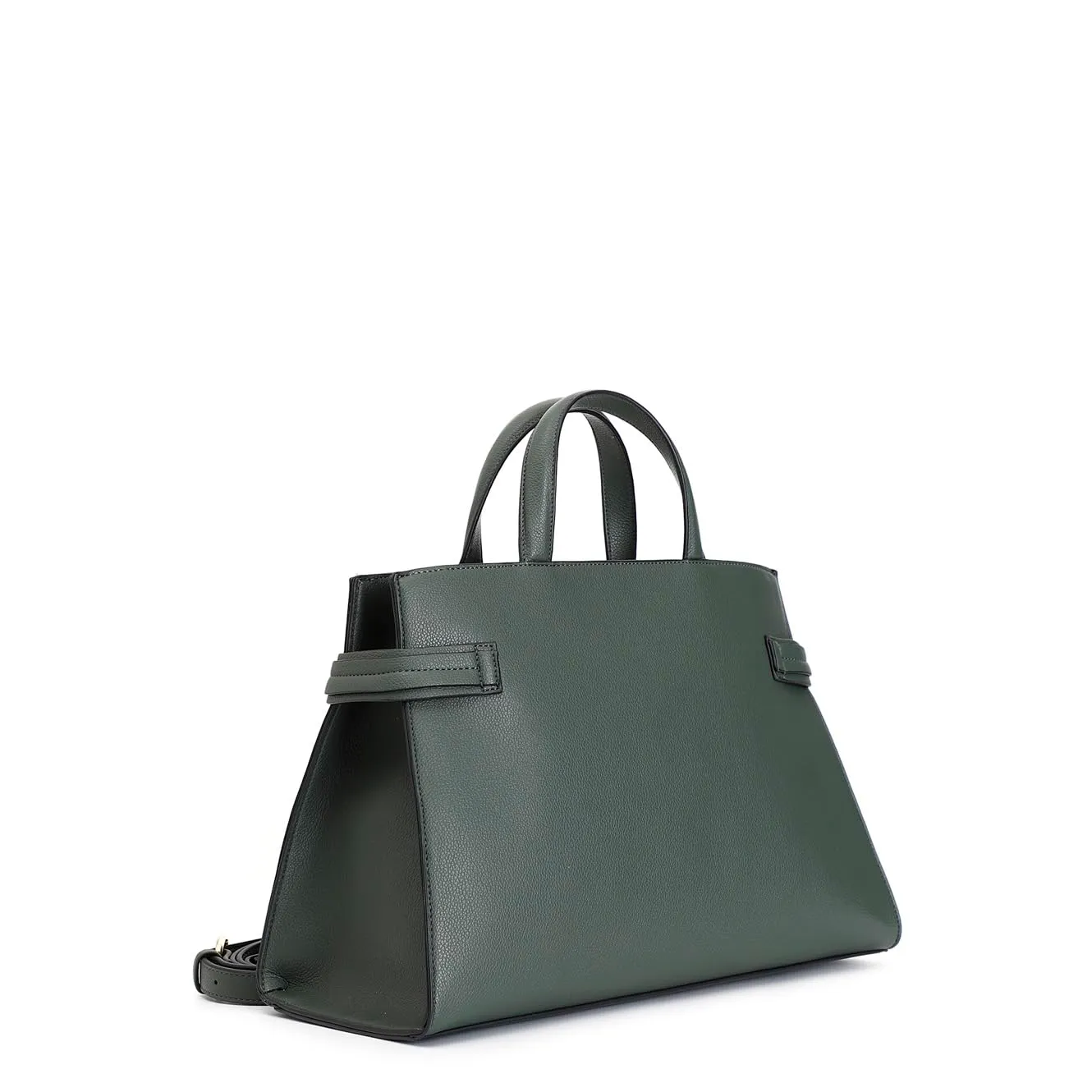 CafèNoir Tote Donna Verde Effetto Bottalato Tracolla