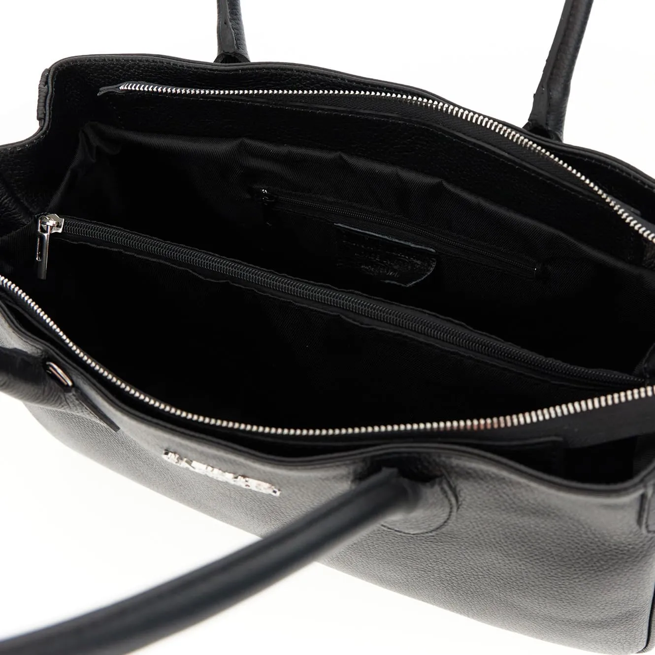 CafèNoir Shopping Bag Pelle Martellata Tracolla