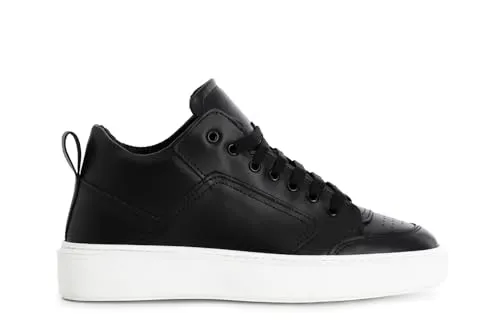CafèNoir Sneakers Uomo Pelle Allacciate Bianche