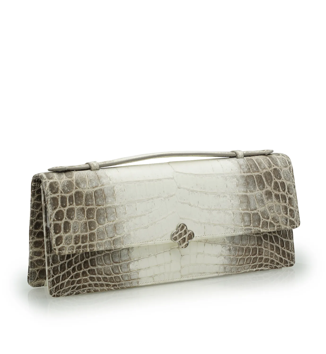 Cardinal Milano Time 22 Himalaya clutch coccodrillo su ordinazione