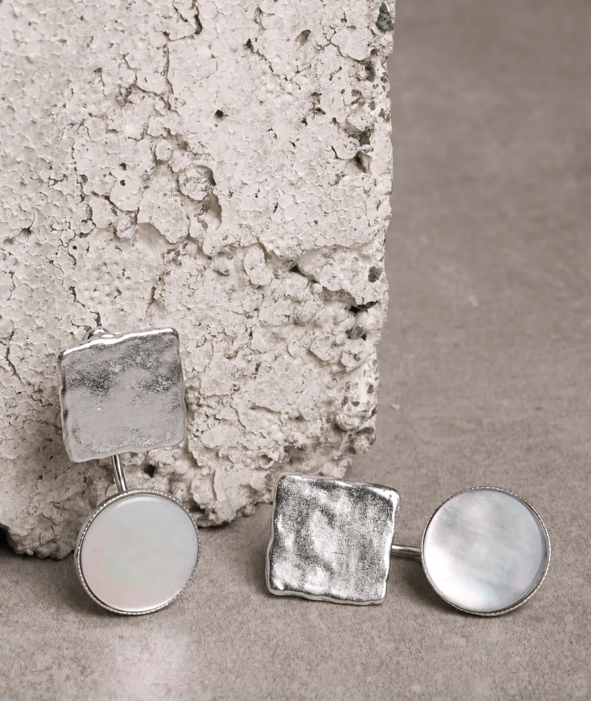 Figus Miami orecchini madreperla silver anallergici