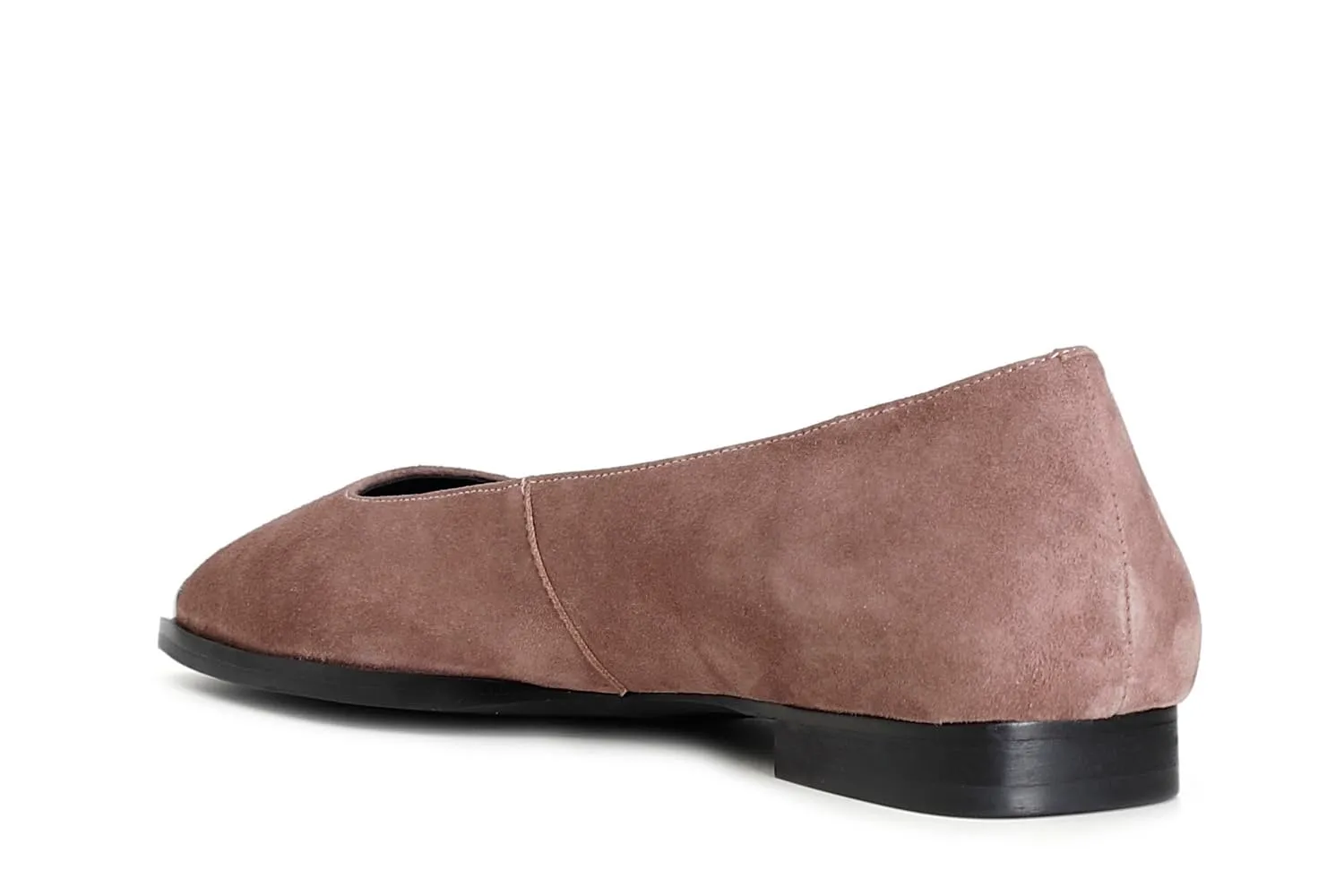 CafèNoir Ballerine Camoscio Rosa Antico Puntale Metallico
