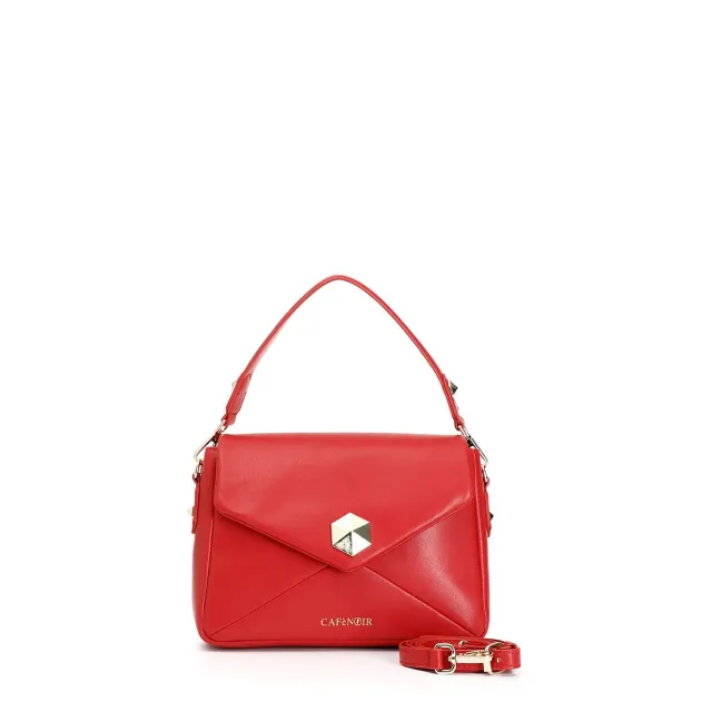 CafèNoir C3BA0503 borsa a spalla rossa trapuntata