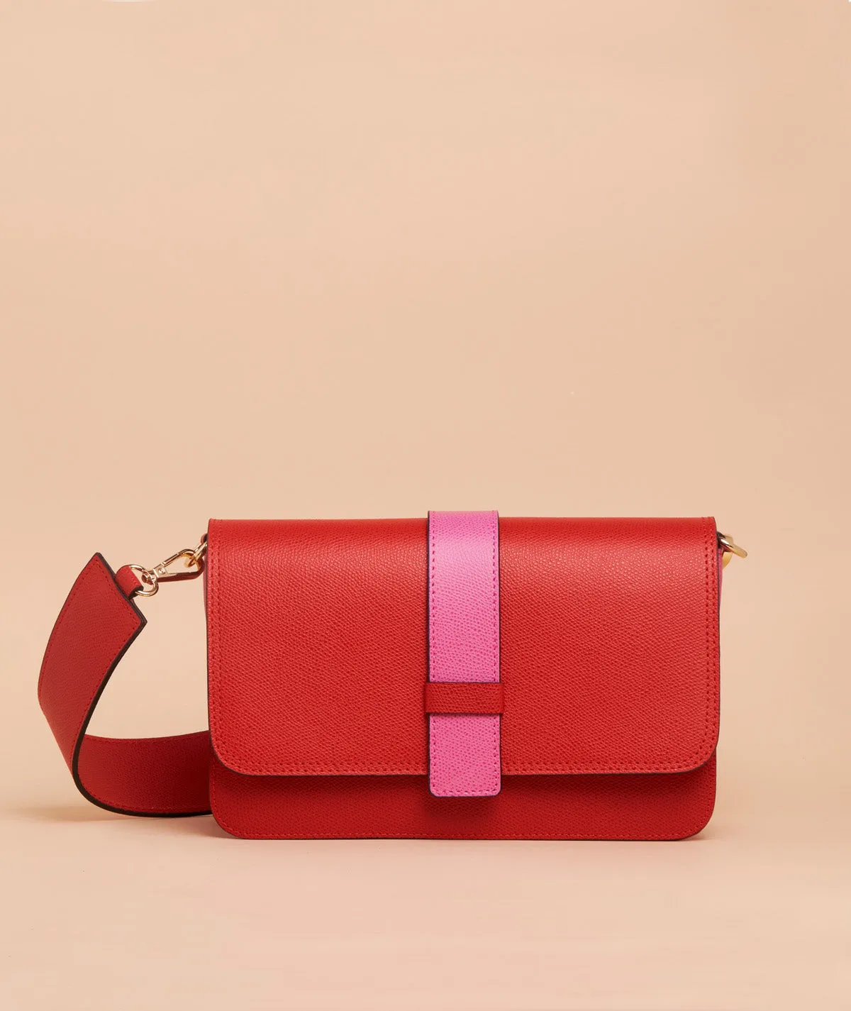 Figus Sophie Big Bag borsa pelle bicolore