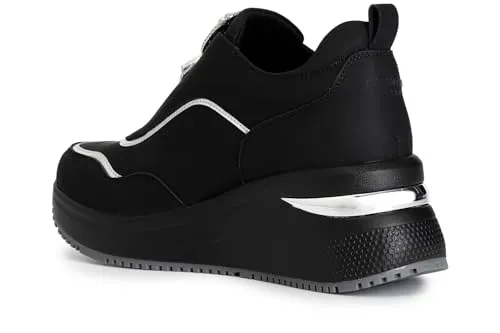 CafèNoir Sneakers Slip-on Donna Pelle Gioiello Laminato