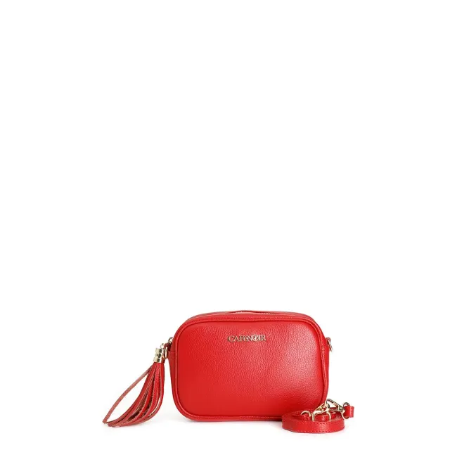 CafèNoir Shopping Bag Donna Pattina Morsetto Rosso