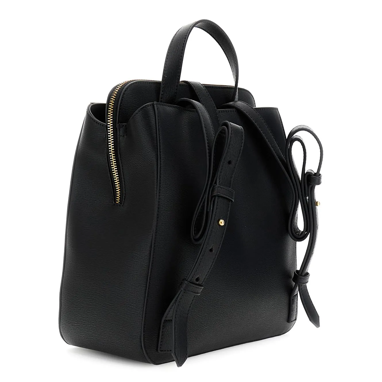 CafèNoir Zaino Effetto Pelle Saffiano Nero Donna