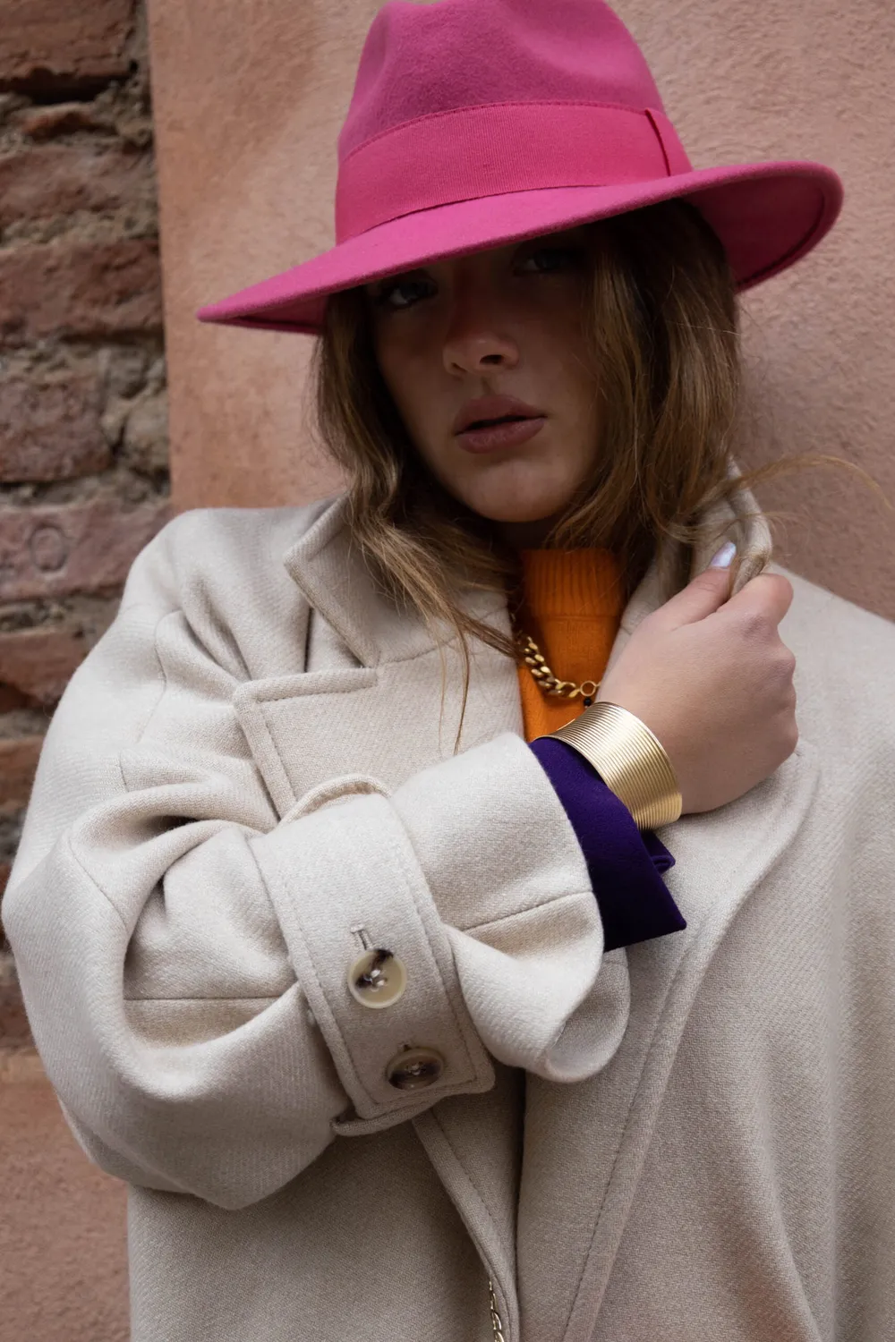 Figus Striped Gold bracciale oro schiava