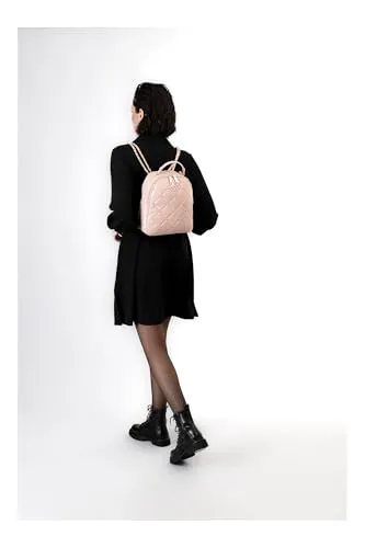 CafèNoir Zaino Donna Trapuntato Rombi Cipria