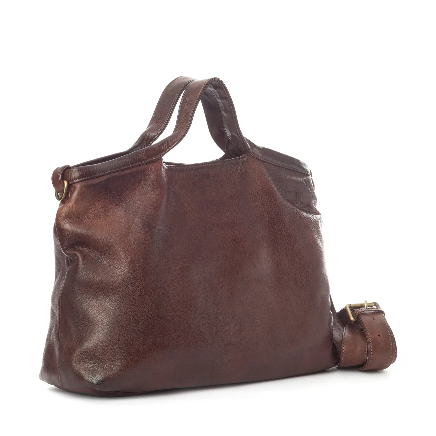 La Via Firenze Unique U007 Ula borsa mano denim pelle