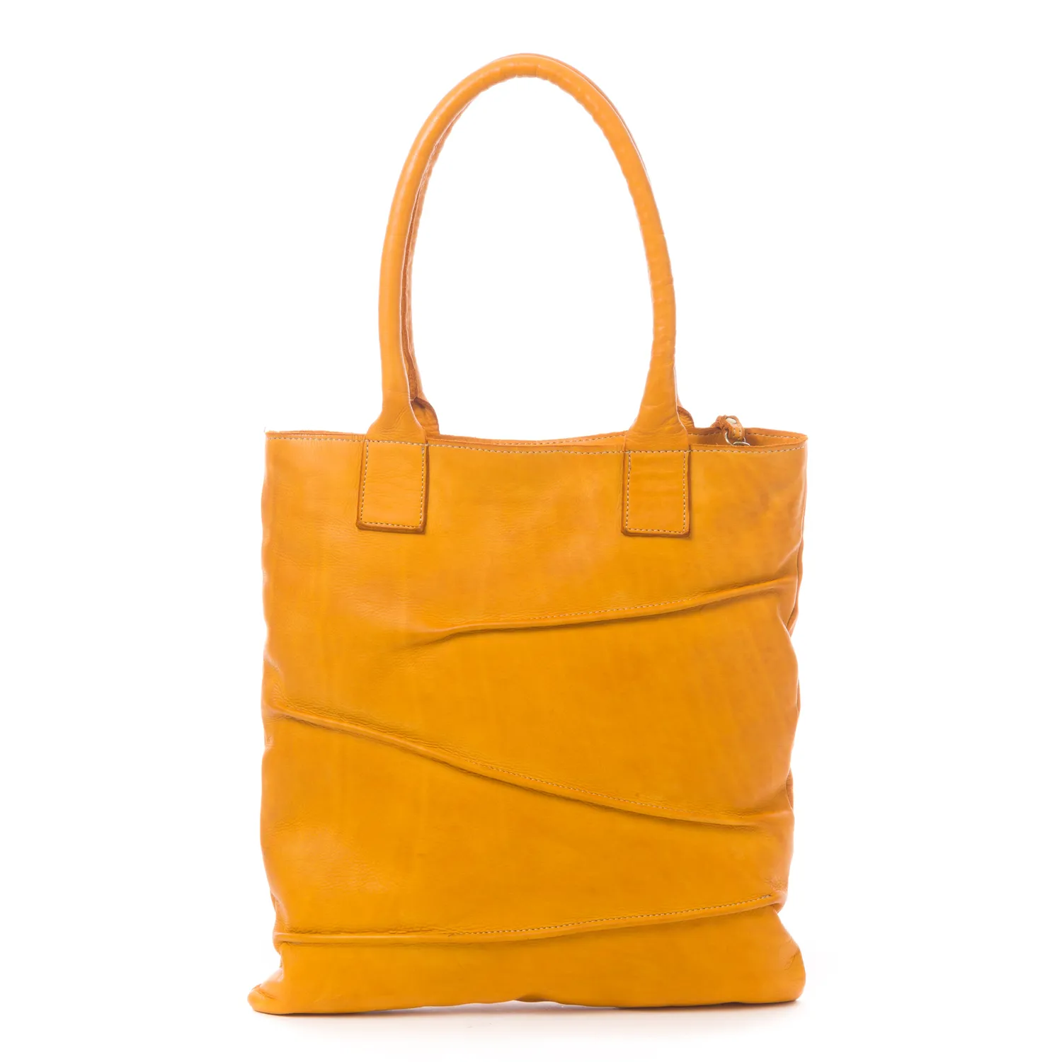 La Via Firenze Butter 2406 Bea borsa spalla pelle gialla