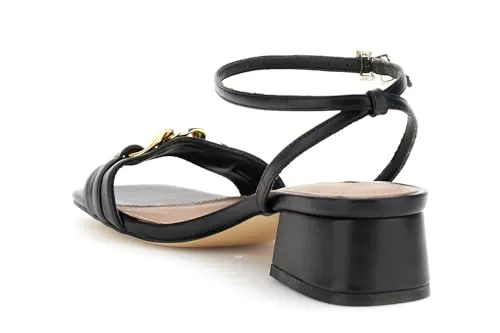 CafèNoir Morsetto Sandalo Effetto Pelle Tacco 4 cm