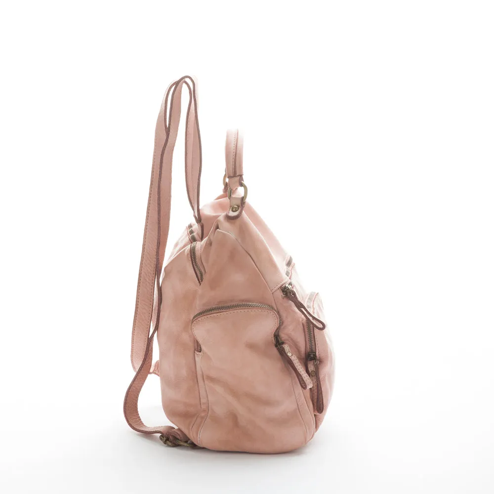 La Via Firenze Butter V027 zaino pelle intrecciata unisex