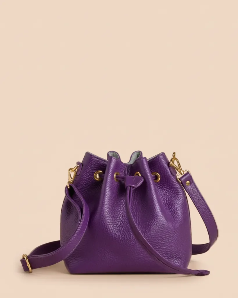Figus Bucket borsa secchiello pelle tracolla