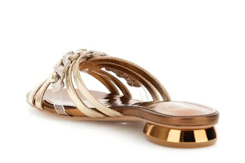 CafèNoir ciabatta donna laminata strass taglia 38 EU