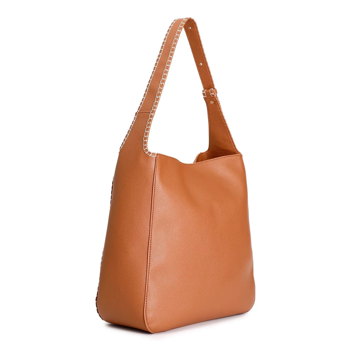 CafèNoir Borsa Sacca Donna Cuoio Onesize Tracolla Infilatura
