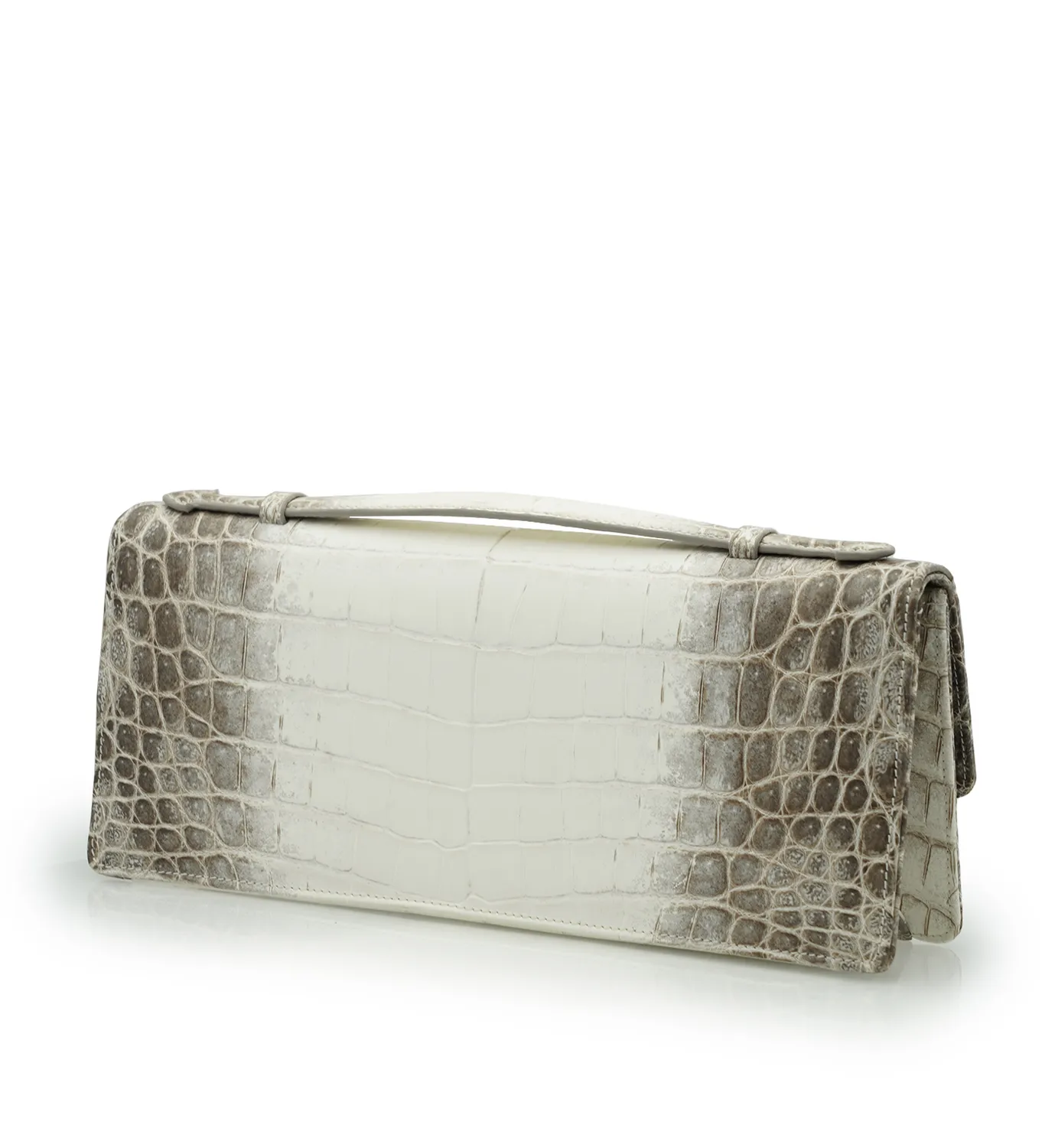 Cardinal Milano Time 22 Himalaya clutch coccodrillo su ordinazione