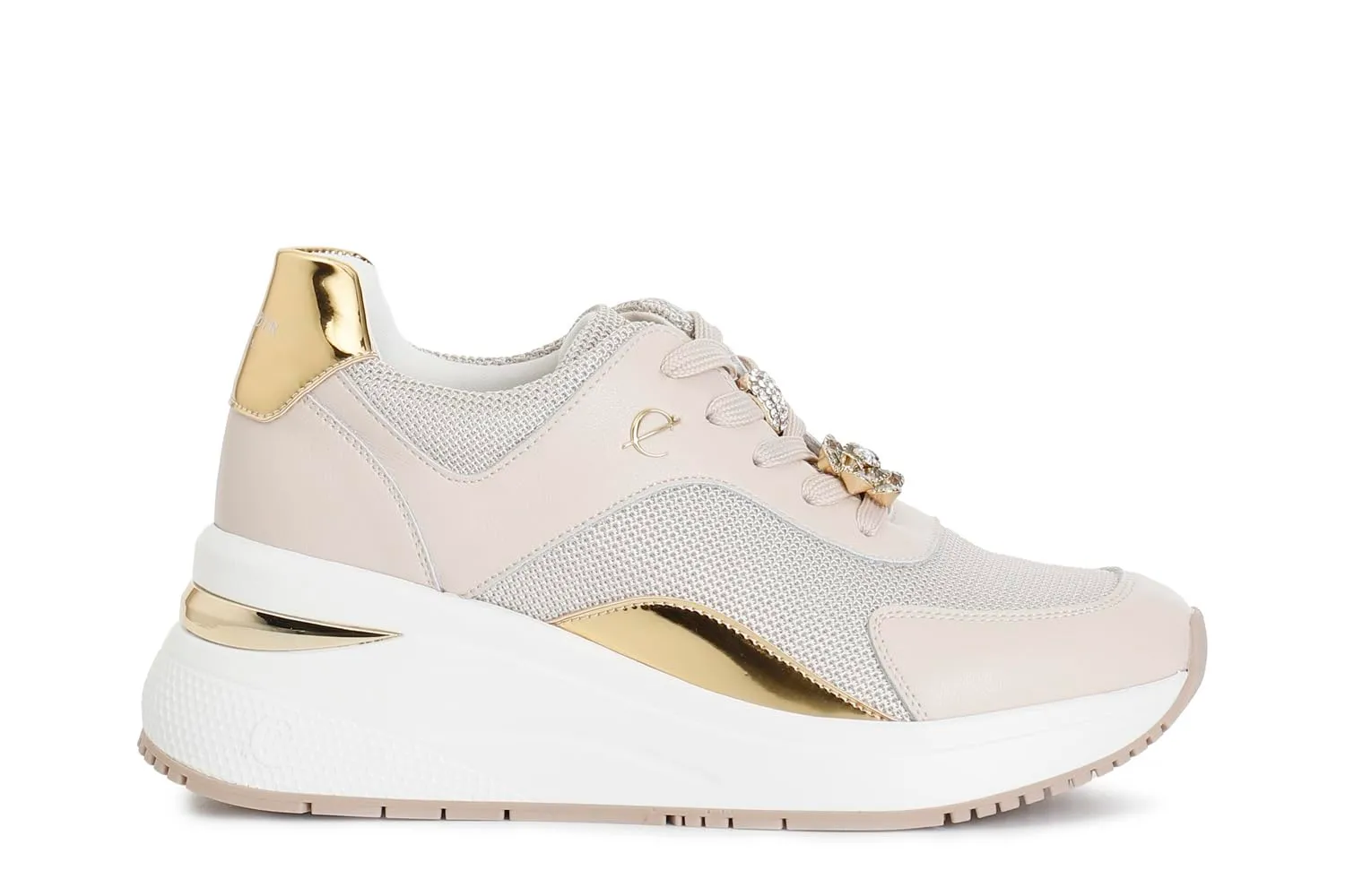 CafèNoir Francesina Lacci Derby Donna 39 Cipria Accessori