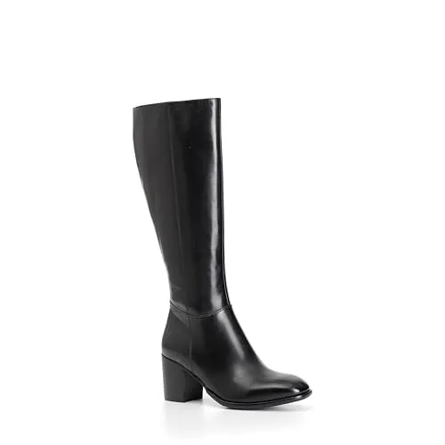 CafèNoir C1XV1084 stivale pelle nero tacco 65