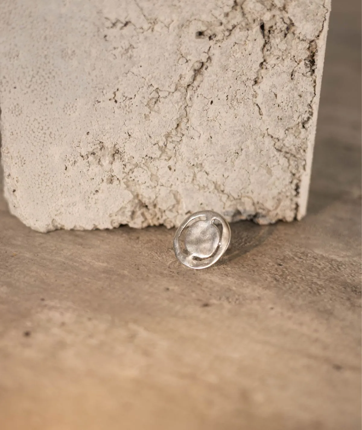 Figus Polo anello argento regolabile etrusco