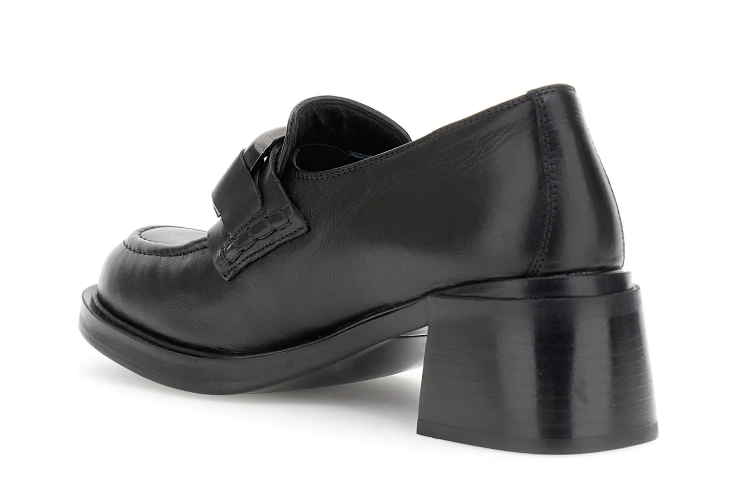 CafèNoir Mocassini Pelle Morsetto Donna Bordeaux 39 tacco 6 cm