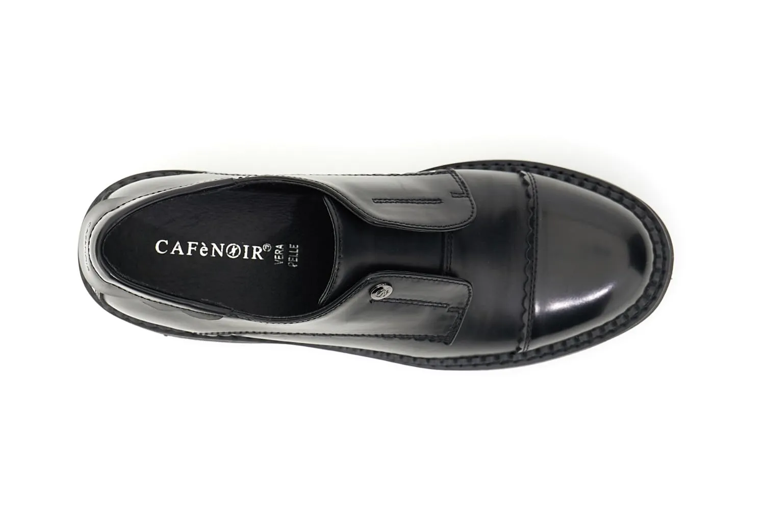 CafèNoir Derby Donna Spazzolata Nero