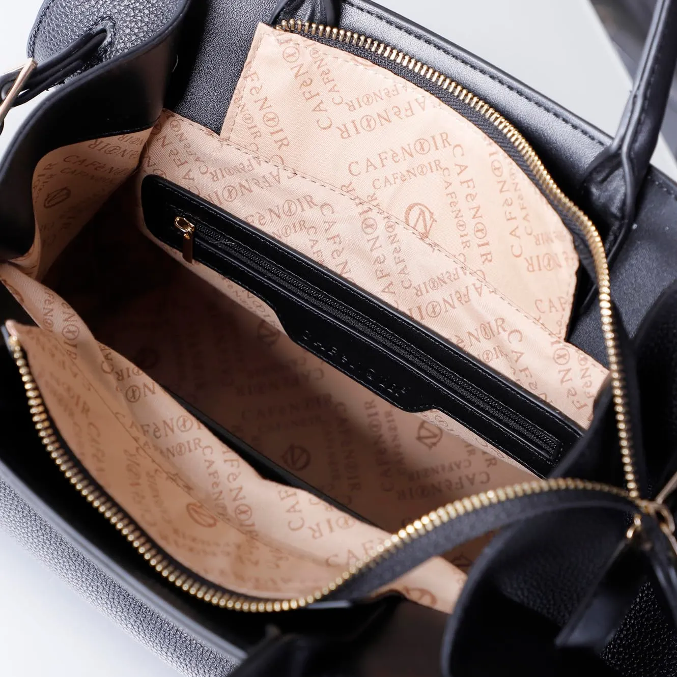 CafèNoir Tote Effetto Granosa Borsa Unica